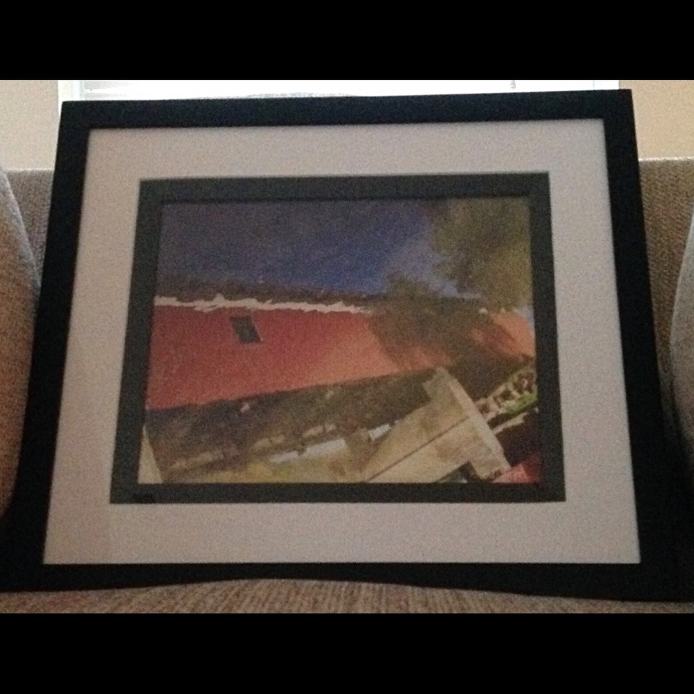 HEAVEN'S BALANCE 2007 framed, signed picture.